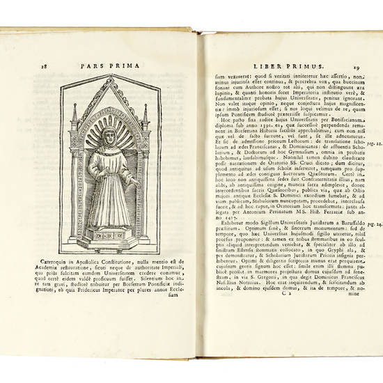 Jacobi Guarini ad Ferrariensis Gymnasii Historiam per Ferrantem Borsettum conscriptam. Supplementum, & Animadversiones. Pars Prima (-Pars Secunda).
