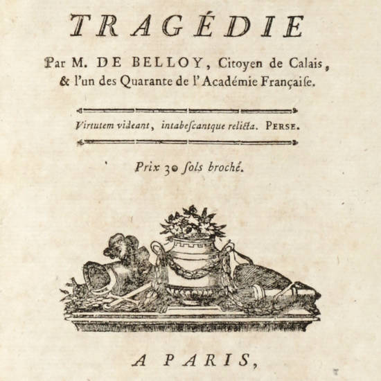 Pierre Le Cruel. Tragédie.
