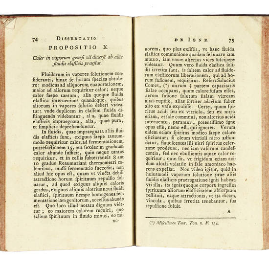 Dissertatio de Igne.... Dissertatio de Igne....