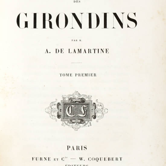 Histoire des Girondins.