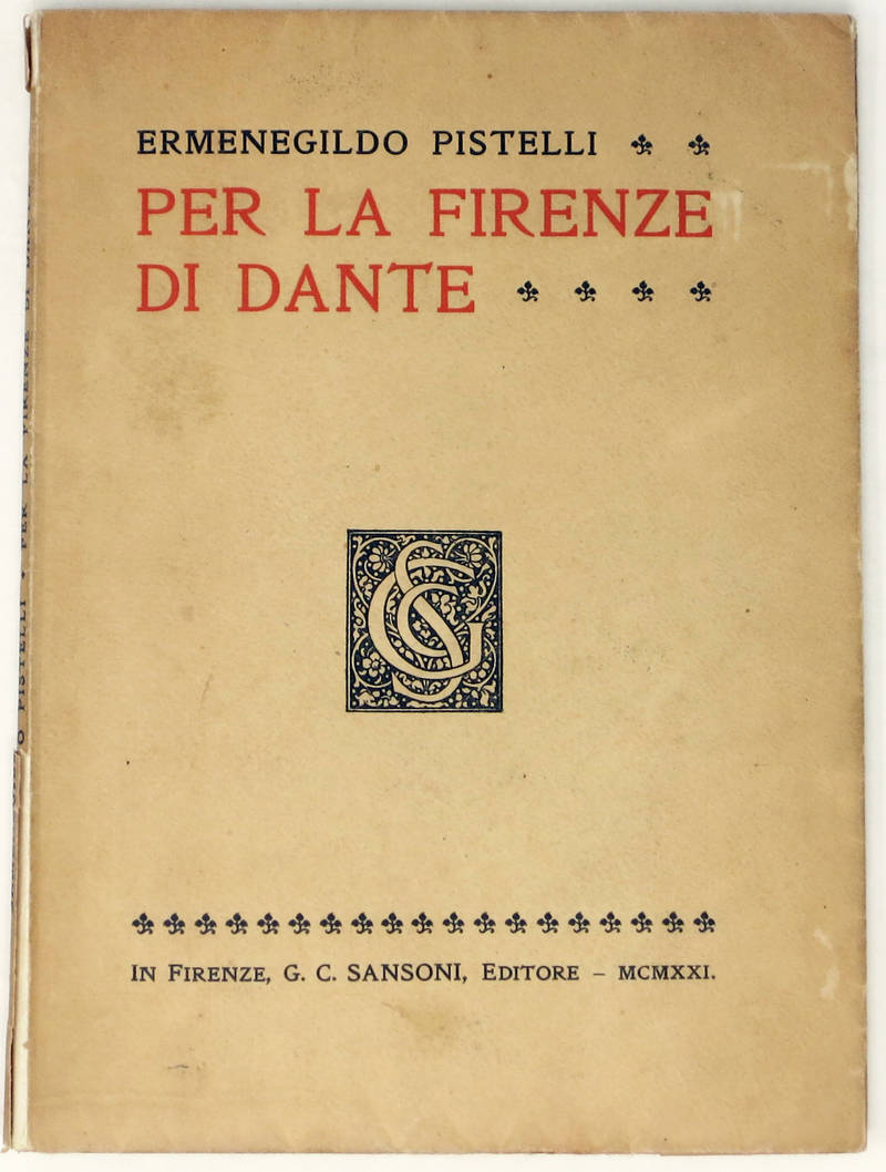 Per la Firenze di Dante.