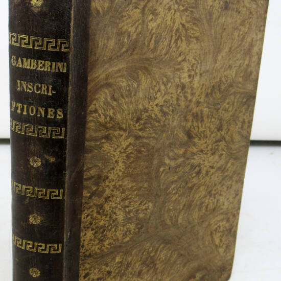 Inscriptiones A.G. canonici Basilicae Petronianae Doct. Philologi Lycei Magni Bononiensis. Inscriptiones A.G. canonici Basilicae Petronianae Doct. Philologi Lycei Magni Bononiensis.