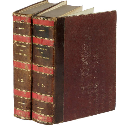 MÉMORIAL de l'artillerie ou recueil de mèmoires, expériences, observations et procédés relatifs au service de l'artillerie...