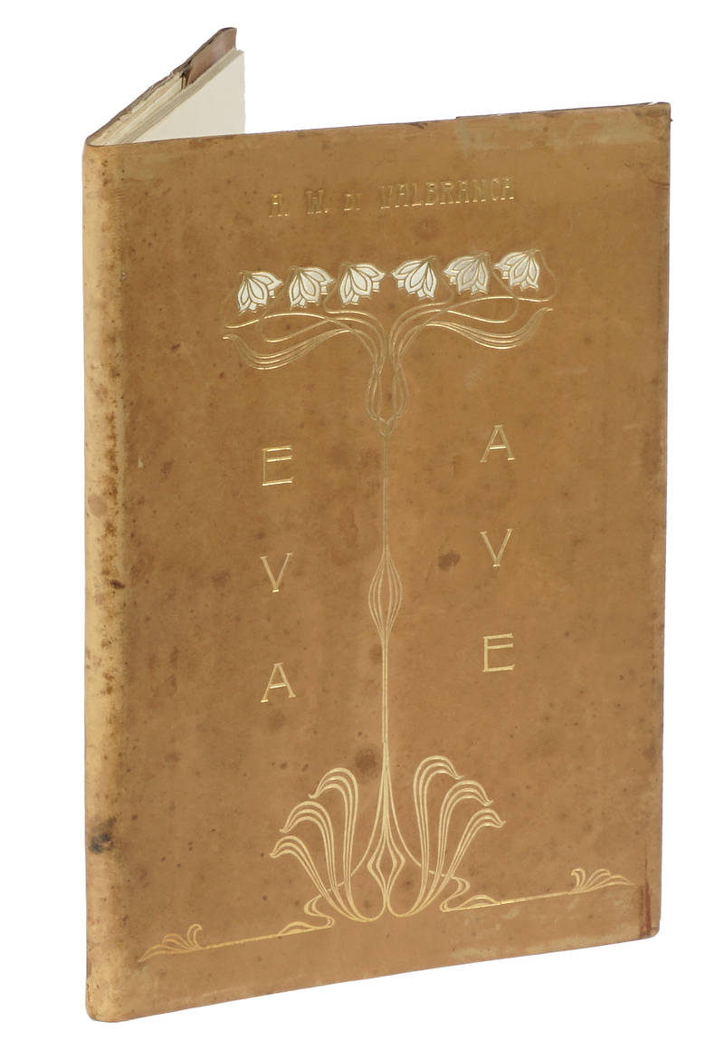 Eva Ave. Due novelle, sette disegni di S. Macchiati incisi da E. Froment, Ciavarri e Zaniboni.