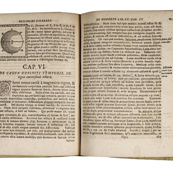 Tractatus/ Sive/ Physiologia Nova/ de Magnete/ Magneticisque Corpo/ribus Et Magno Magnete,/ tellure Sex-libris comprehensus/... Excusus Sedini. Tractatus/ Sive/ Physiologia Nova/ de Magnete/ Magneticisque Corpo/ribus Et Magno Magnete,/ tellure Sex-libris comprehensus/... Excusus Sedini.
