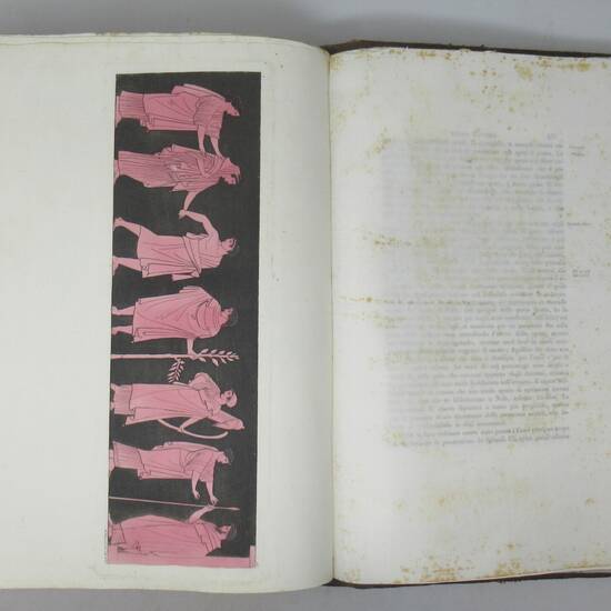 Il costume antico e moderno o storia del governo, della milizia, della religione, delle arti, scienze ed usanze di tutti i popoli antichi e moderni provata coi monumenti dell'antichità e rappresentata cogli analoghi disegni dal dottore Giulio Ferrario.