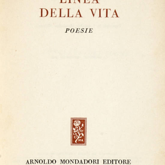 Linea della Vita. Poesie.