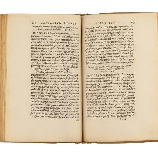 Genialium Dierum Libri VI.