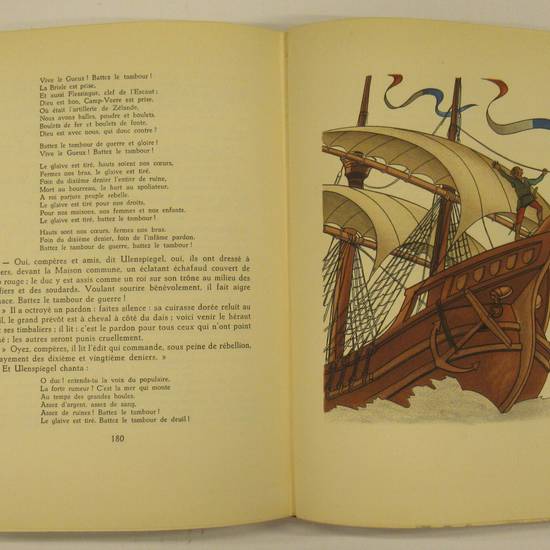 La légende d'Ulenspiegl et de Lamme Goedsak. Illustrations de René de Pauw.