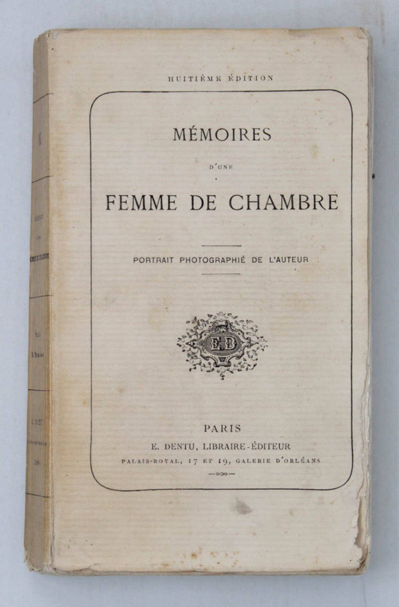 Mémoires d'une femme de chambre. Huitième édition.