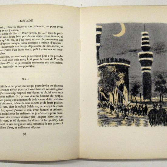 Aziyadé. Illustrations d'Auguste Leroux.