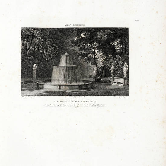 Choix des plus célèbres maisons de plaisance de Rome et de ses environs, misurées et dessinées.