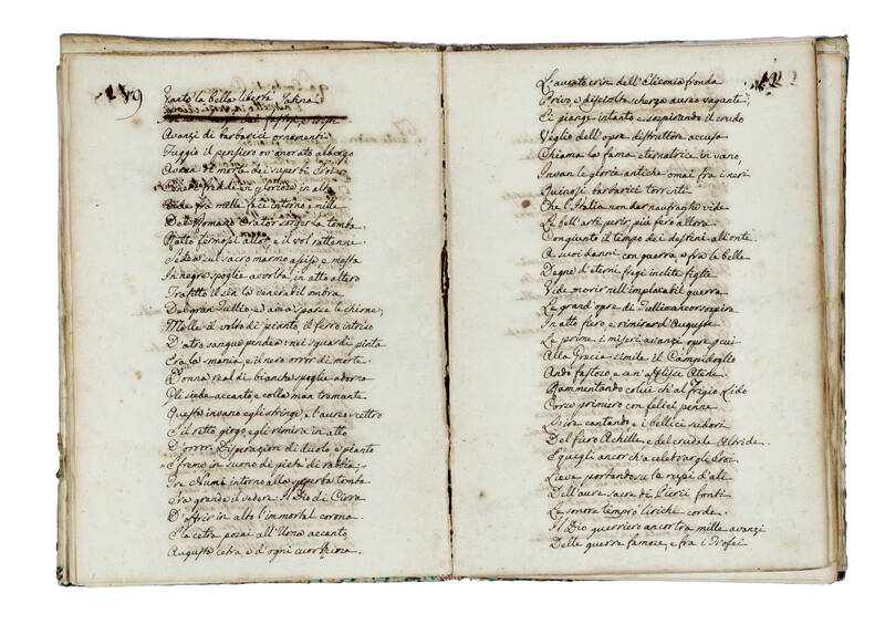 Libro e Raccolta di varie composizioni fatte da me Giuseppe Disperati l'anno 1793. (contiene scritti di Giuseppe Fantoni e Angelo Mazza). Libro e Raccolta di varie composizioni fatte da me Giuseppe Disperati l'anno 1793. (contiene scritti di Giuseppe Fantoni e Angelo Mazza).