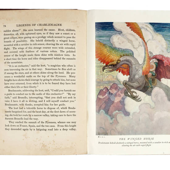 Legends of Charlemagne...illustrated by N.C. Wyeth.. Legends of Charlemagne...illustrated by N.C. Wyeth..