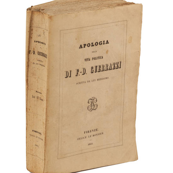 Apologia della vita politica, scritta da lui medesimo.