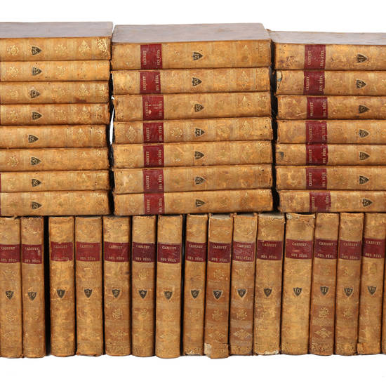 CABINET (Le) des Fées; ou collection choisie des contes de Fées, et. autres contes merveilleux, ornés de figures. (Vol. 41).