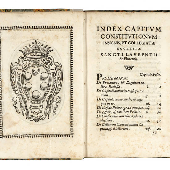 CONSTITUTIONES Insignis, et Collegiatae Ecclesiae Sancti Laurentii Florent.