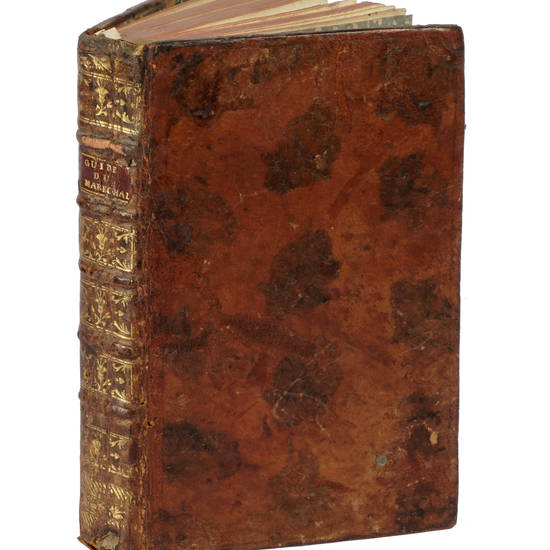 Guide du Maréchal. Ouvrage contenant une connoissance exacte du Cheval, & la maniere de distinguer & de guérir ses Maladies. Ensemble un Traité de la Ferrure.