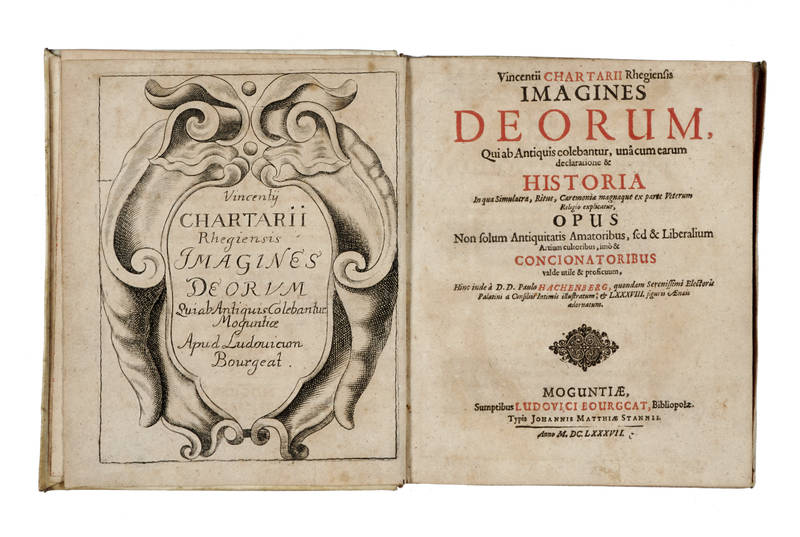 Imagines Deorum qui ab Antiquis colebantur una cum earum declaratione & Historia in qua Simulacra, Ritus, Caerimoniae magnaque ex parte Veterum Religio exmplicatur...