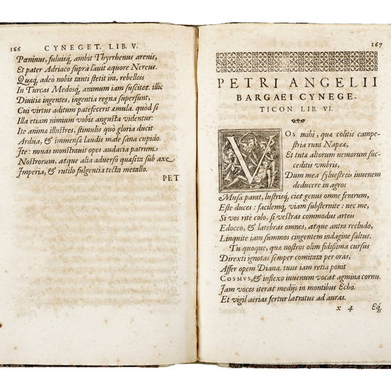 Petri Ange/ lii Bargaei/ Cynegetica./ Item,/ Carminum Libri II./ Eglogae III.