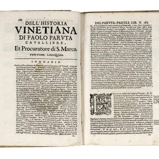 Historia Vinetiana, divisa in due parti. Historia Vinetiana, divisa in due parti.