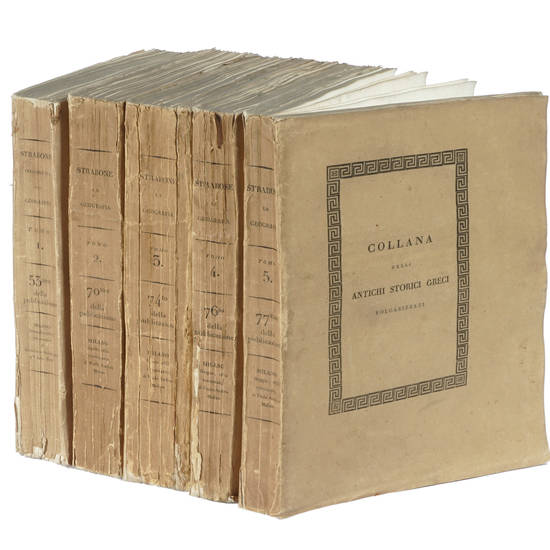 Della Geografia di Strabone. Libri XVII. Volume Primo - (Quinto).