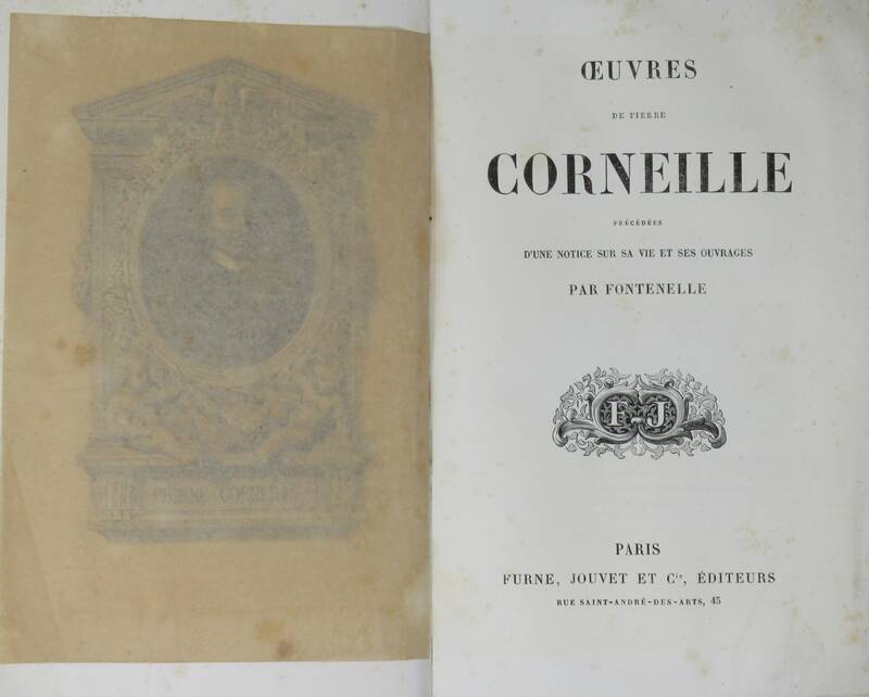 Oeuvres..., précédées d'une notice sur sa vie et ses ouvrage par Fontanelle. Oeuvres..., précédées d'une notice sur sa vie et ses ouvrage par Fontanelle.