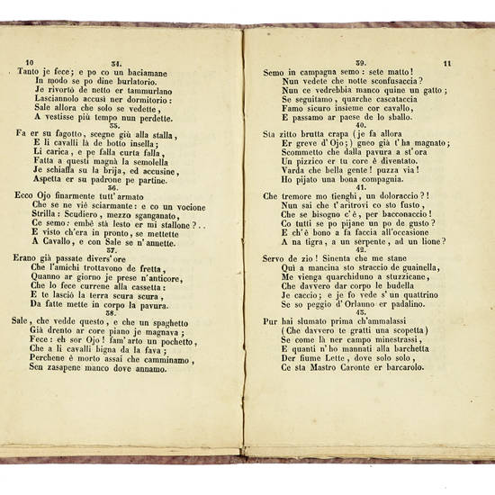 Er viaggio der cavajer ojo a Roma cor su scudiere sale magnatutto o pe di mejo er fine der cumincio de li maritozzi. Antro Povemetto ner chiacchierà romano der sor Adone Finardi.