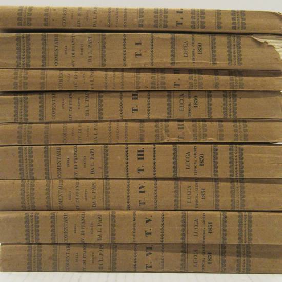 Comentarii della Rivoluzione Francese dalla morte di Luigi XVI fino al ristabilimento de' Borboni sul trono di Francia. Comentarii della Rivoluzione Francese dalla morte di Luigi XVI fino al ristabilimento de' Borboni sul trono di Francia.