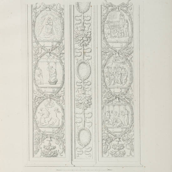 La Certosa di Pavia. Descritta ed illustrata con tavole in rame dai Fratelli Durelli. La Certosa di Pavia. Descritta ed illustrata con tavole in rame dai Fratelli Durelli.
