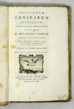 Sectionum Conicarum Compendium...Editio altera...