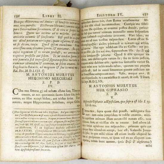 Orationes, Epistolae, et poemata, cum praefatione et insignibus augmentis M.Jacobi Thomasii. Sub calcem adiectae sunt Nuptiae Parisinae...Accessit nunc praeter appendicem, editioni ultimae adictam, Nova Appendix, quae nonnulla Mureti opuscula, nunquam in