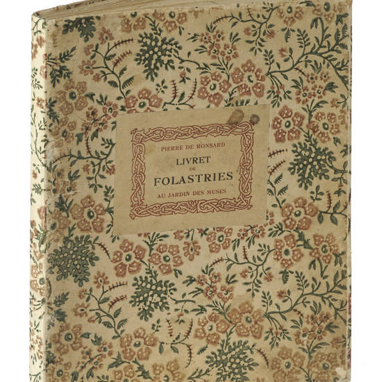 Livret de folastries, suivi de deux Sonnets. Livret de folastries, suivi de deux Sonnets.