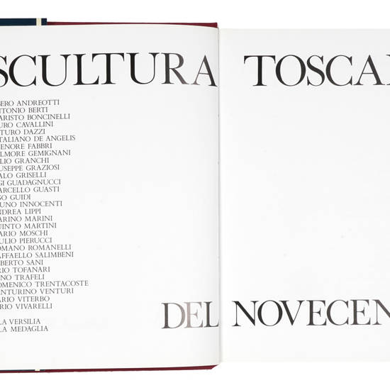 SCULTURA Toscana del Novecento. A cura di Umberto Baldini. SCULTURA Toscana del Novecento. A cura di Umberto Baldini.