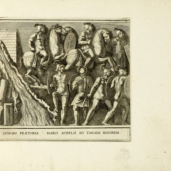 Calcografia di Roma, ovvero Le Piante, vedute, piazze, chiese, palazzi, bassi rilievi, statue ed altri monumenti antichi e moderni di questa superba città. Tomo VII, Che contiene la Terza Parte della Colonna Antonina. Calcografia di Roma, ovvero Le Piante, vedute, piazze, chiese, palazzi, bassi rilievi, statue ed altri monumenti antichi e moderni di questa superba città. Tomo VII, Che contiene la Terza Parte della Colonna Antonina.