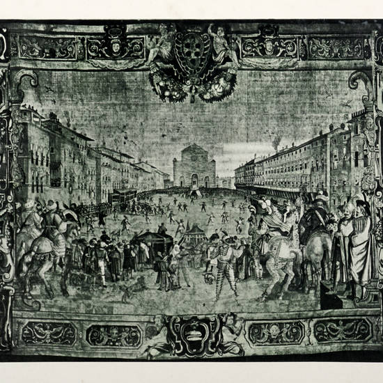 Il Gioco del Calcio Fiorentino. Introduzione di Lando Ferretti. Bibliografia di Giuseppe Fumagalli.