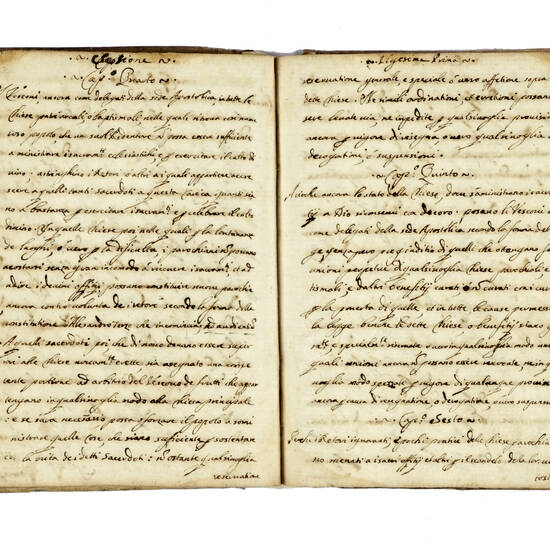 Concilio di Trento. Sessione prima: Del Sacrosanto Universale. Celebrata sotto Pauolo Terzo Pontefice Massimo. Ali 13 del mese di dicembre laño del Sig.re (sic ma 1545).