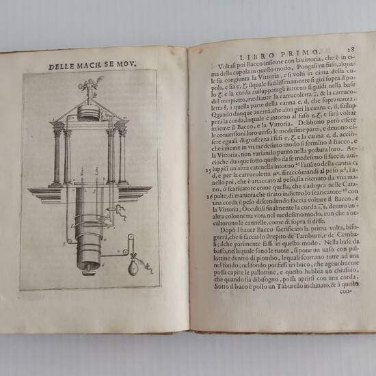 De Gli Automati ouero Machine Se Moventi, Libri due, Tradotti dal Greco da Bernardino Baldi Abbate di Guastalla. Con Privilegio. De Gli Automati ouero Machine Se Moventi, Libri due, Tradotti dal Greco da Bernardino Baldi Abbate di Guastalla. Con Privilegio.