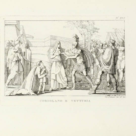 Fatti principali della storia romana da Romolo fino ad Augusto, rappresentati con figure incise in rame e decritti in versi sciolti da Filippo Pistrucci...ed in sonetti da un distinto autore... Fatti principali della storia romana da Romolo fino ad Augusto, rappresentati con figure incise in rame e decritti in versi sciolti da Filippo Pistrucci...ed in sonetti da un distinto autore...