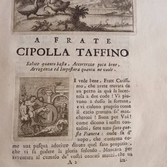 Delle Origini della pazzia d'un Filosofo Fiorentino.
