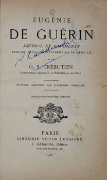 Journal et fragments.