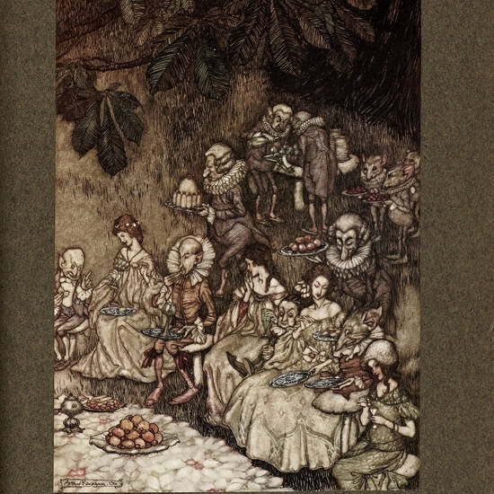 Peter Pan in Kensington Gardens by..J.M. Barrie..with Drawings by Arthur Rackham....