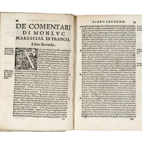 Comentari, tradotti dal Franzese e dedicati al Serenissimo Principe lorenzo di Toscana dal Sig. Vincenzio del S.r Buonaccorso Pitti.