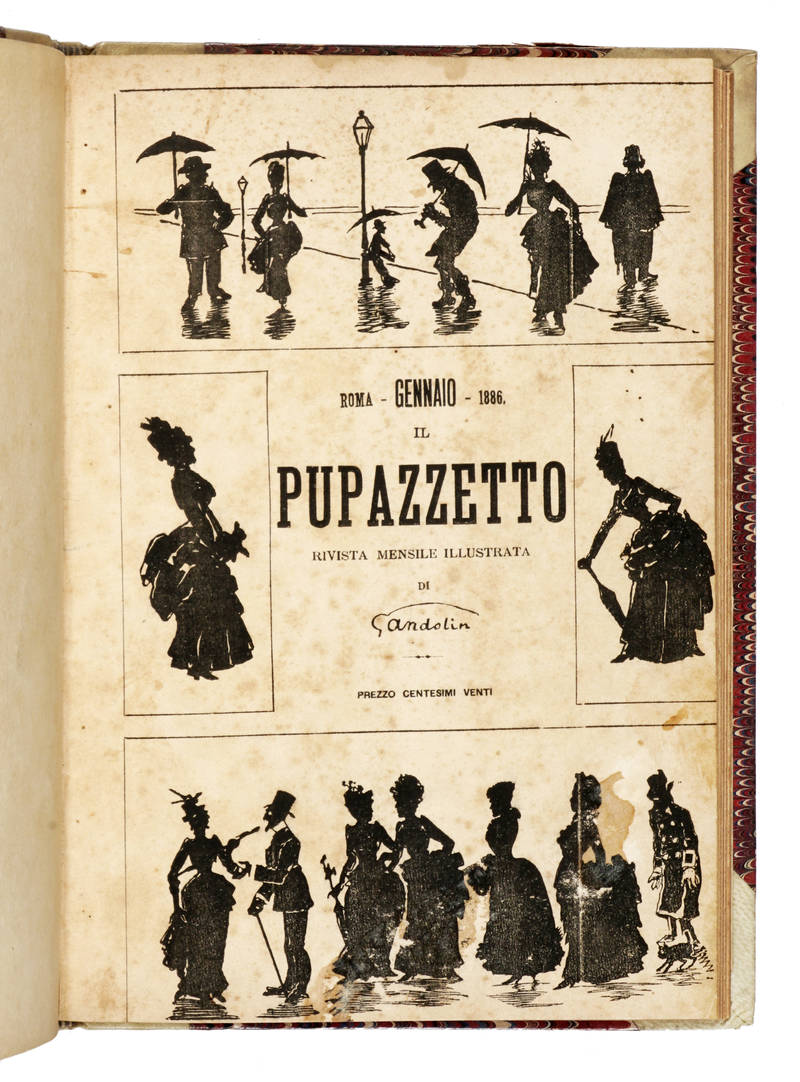 Il Pupazzetto rivista mensile illustrata di Gandolin. Il Pupazzetto rivista mensile illustrata di Gandolin.