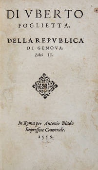 Della Republica di Genova. Libri II.