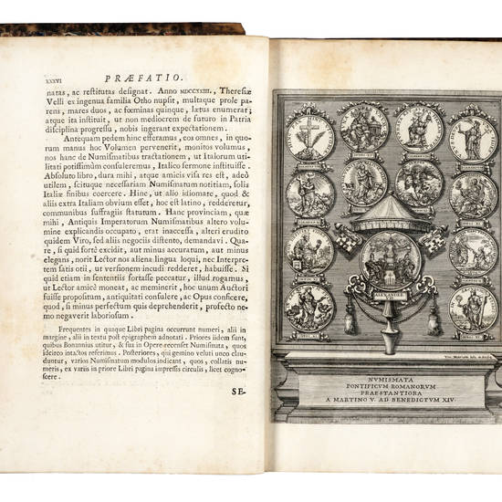 Numismata romanorum pontificum praestantiora a Martino V. ad Benedictum XIV...