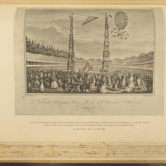 L'aeronautica italiana nell'immagine 1487-1875. bibliografia di Giuseppe Boffito con aggiunte di Paolo Arrigoni...