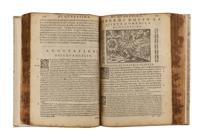 EPISTOLE, et Evangeli, ridotti all'ordine del Messal Nuovo, che si leggono tutto l'anno alle Messe, secondo l'uso della Santa Romana Chiesa. Tradotti in lingua Toscana dal R.P.M. Remigio Fiorentino...Con l'aggionta di molte altre Annotazioni nuove, che no