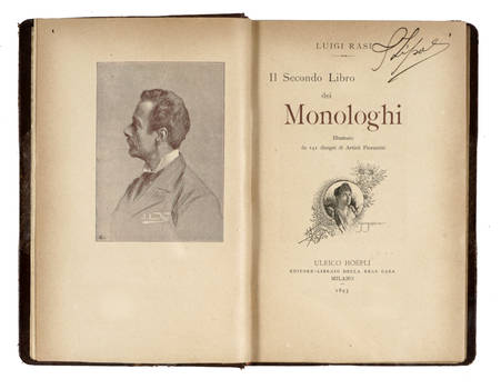 Il secondo libro dei Monologhi, illustrato da 141 disegni di artisti fiorentini.