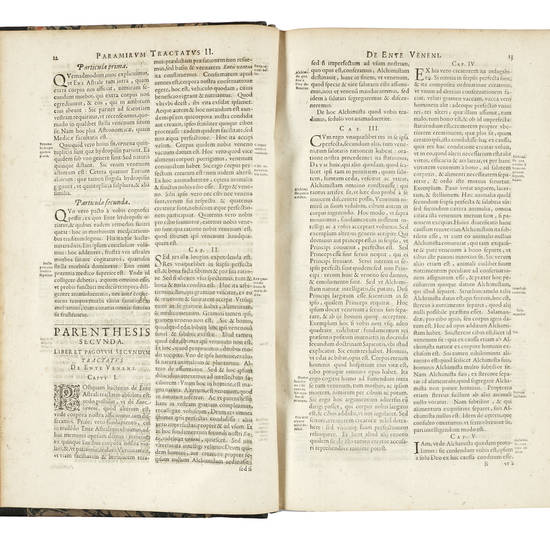 Opera omnia medico-chemico-chirurgica, tribus voluminibus comprehensa. Editio novissima et emendatissima, ad Germanica & Latina exemplaria accuratissimè collata: Variis tractatibus & opusculis summa hinc inde diligentia conquisitis, ut in Voluminis Primi